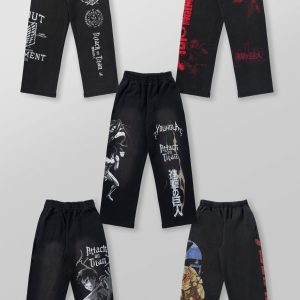 2128 - AOT? x YLA Baggy Joggers