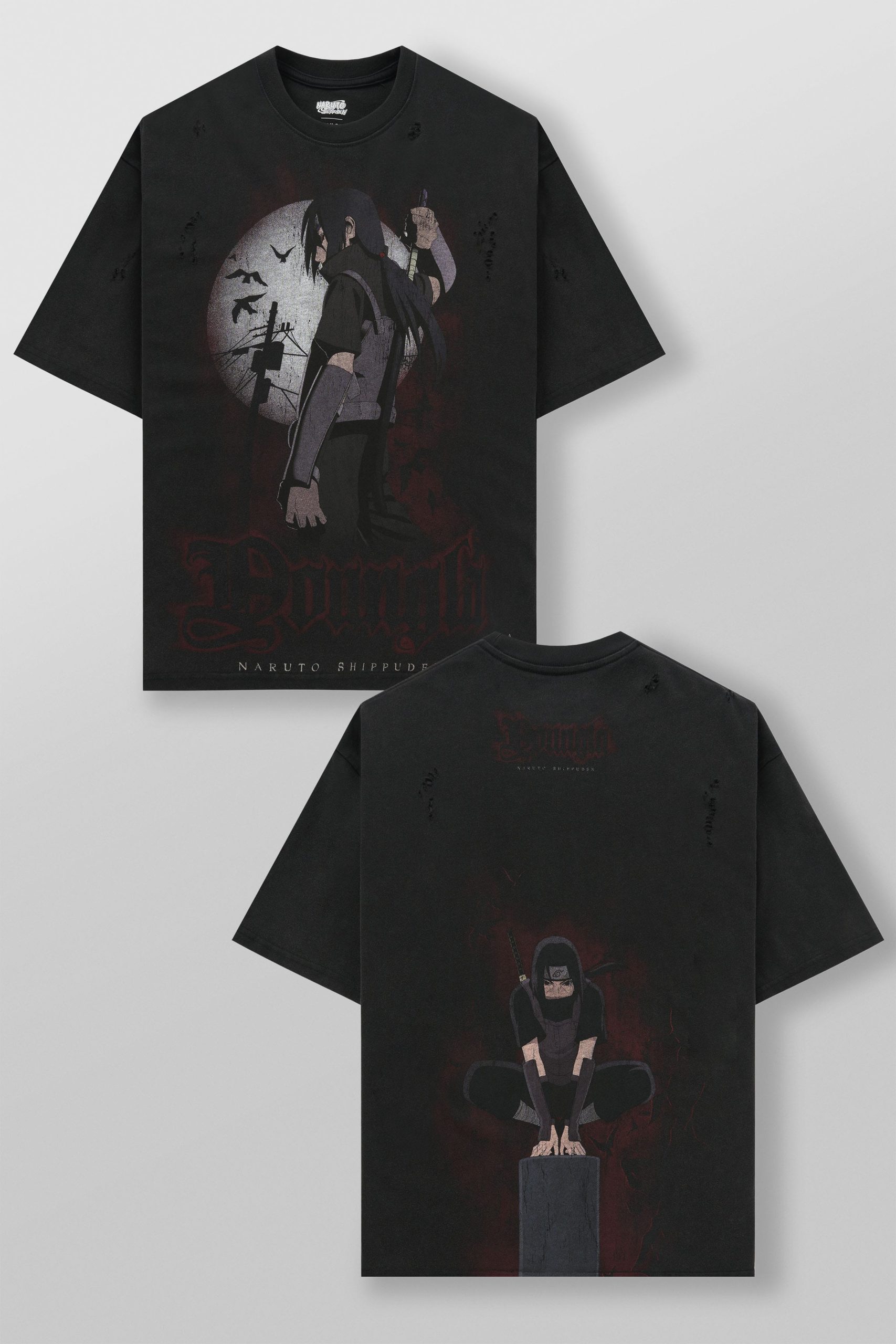 4318 - Naruto Distressed Tees - Image 9