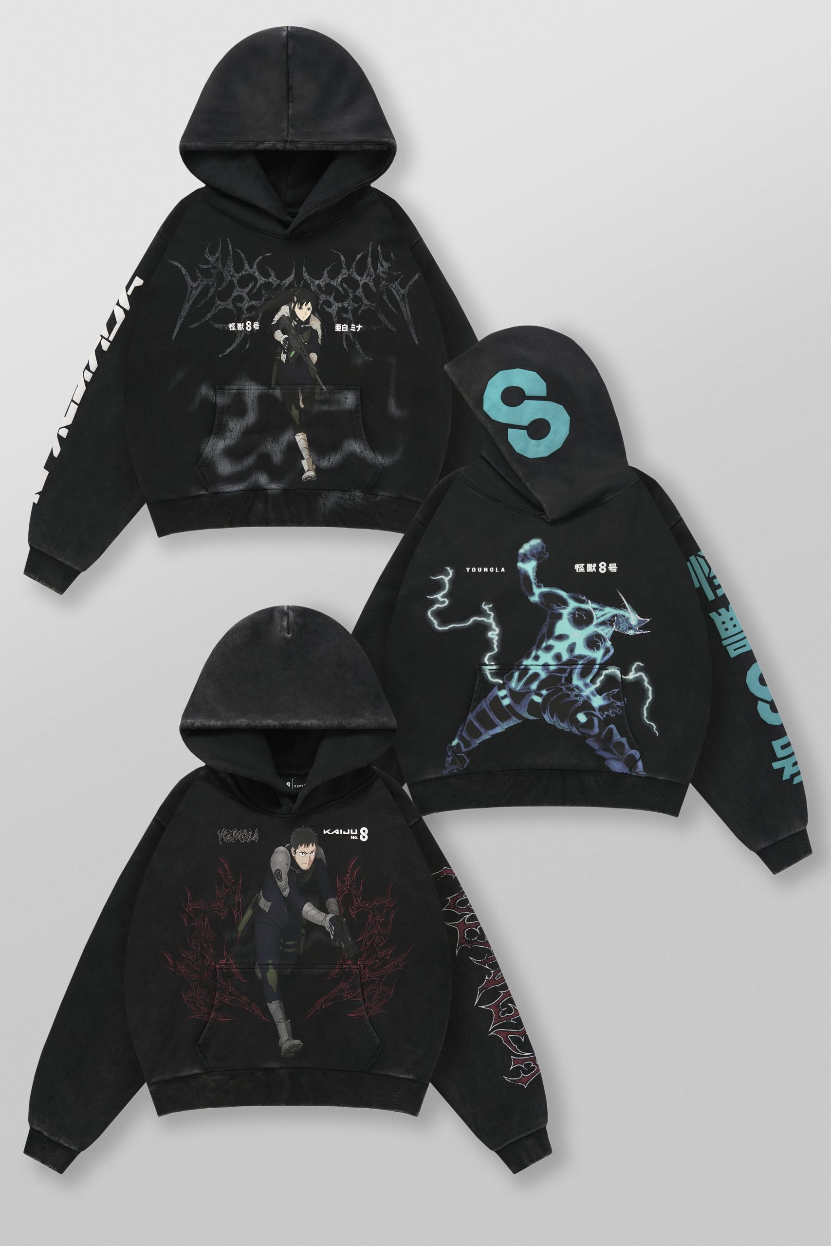 5015 - Kaiju No. 8 Graphic Hoodies - Sept 9th