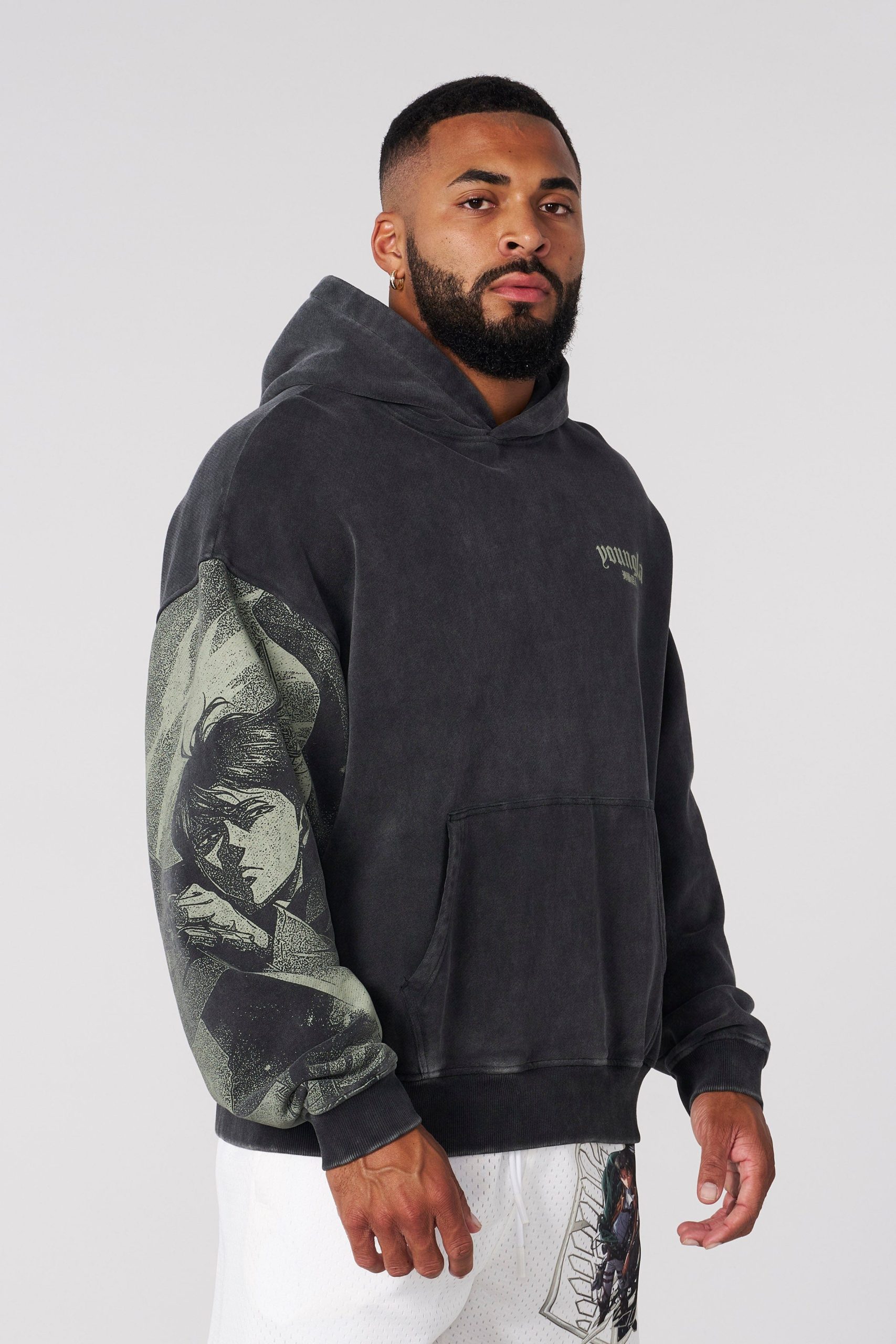 5129 - AOT? x YLA Pullover Hoodies - Image 5