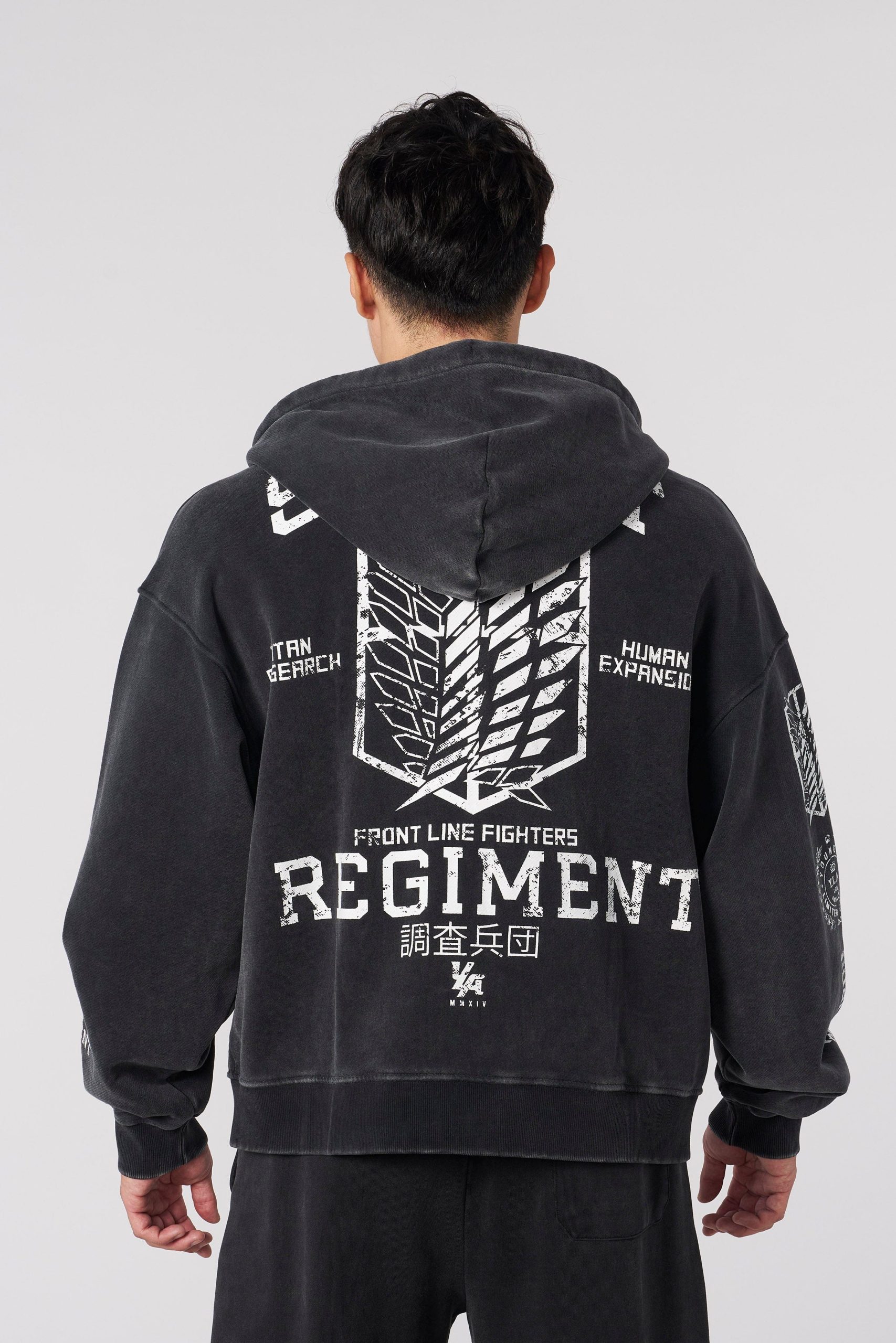 5138 - AOT? x YLA Zip-Up Hoodies - Image 6