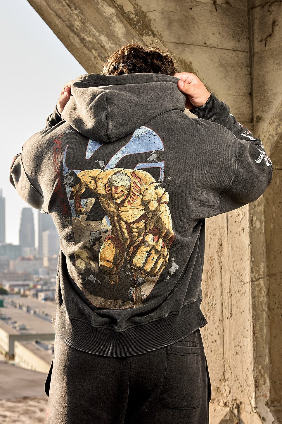 5129 - AOT? x YLA Pullover Hoodies - Image 3