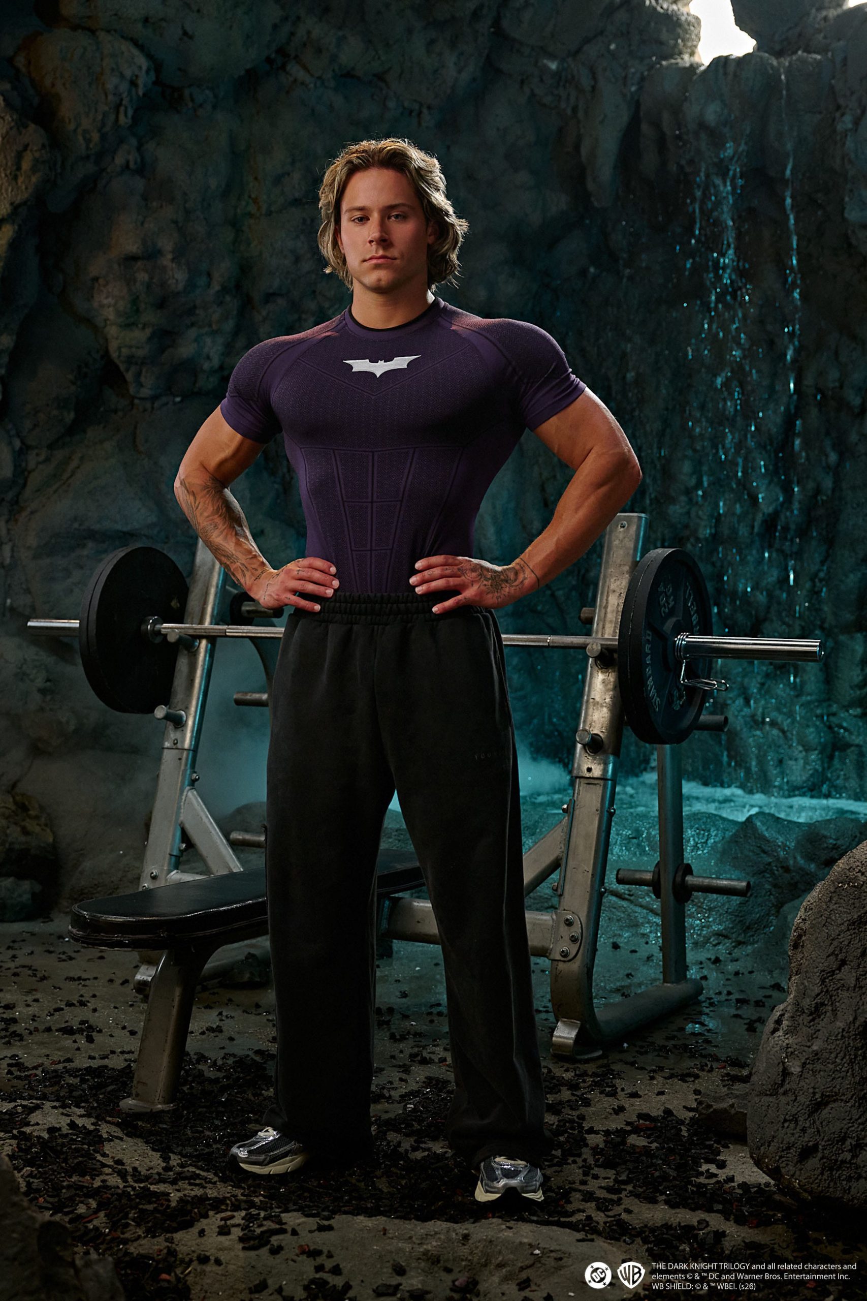 4259 - Batman Compression Tees - Purple Limited Edition - APP ONLY - Image 4
