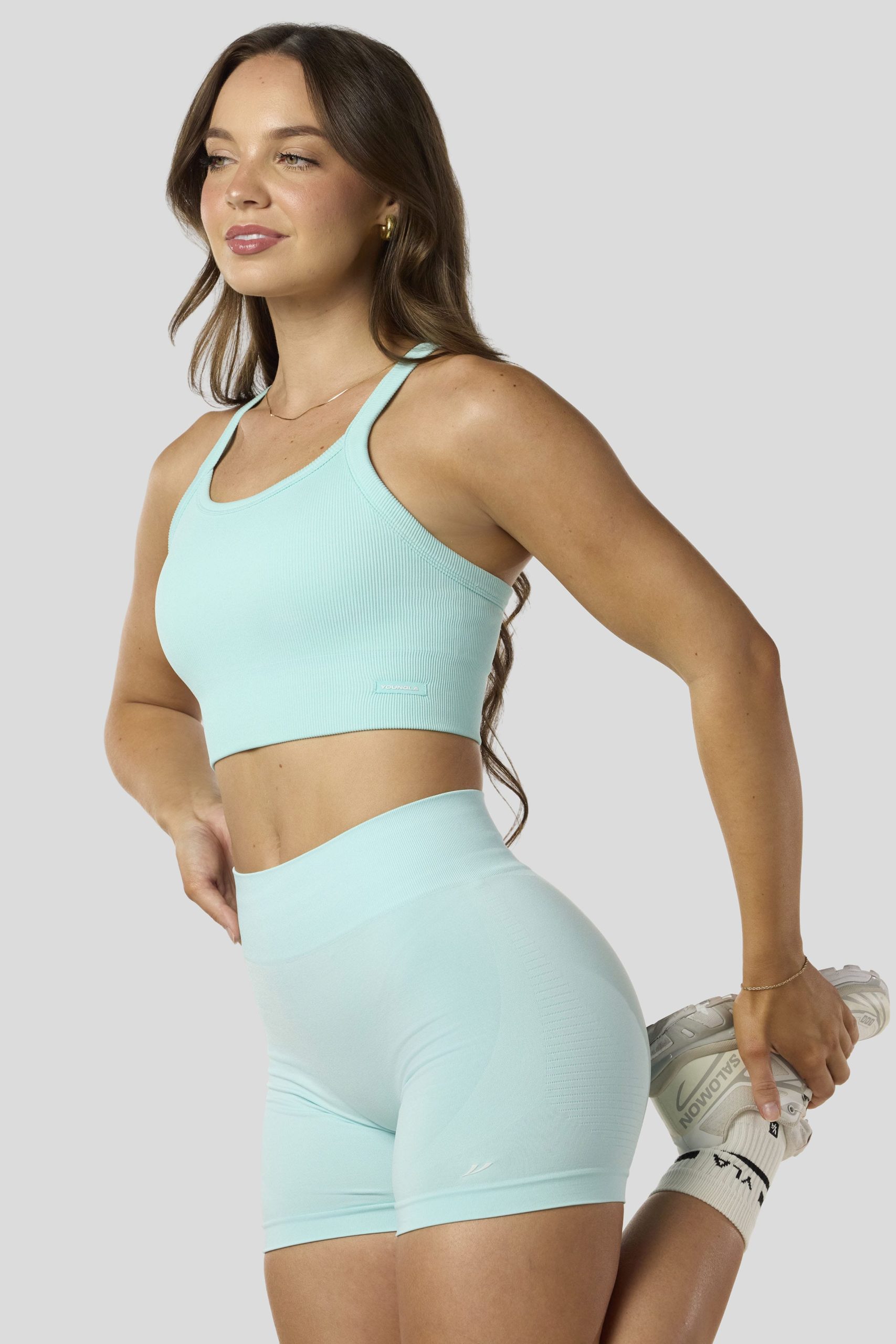 W3147 - Pulse Seamless Racerback Crop Tank - Image 12